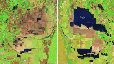 Tulare lake before and after - Tulare Lake was once the biggest freshwater body west of the Mississippi until farmers consumed so much of the Sierra Nevada runoff that it dried up and, over the decades, the lake bed became crop ...